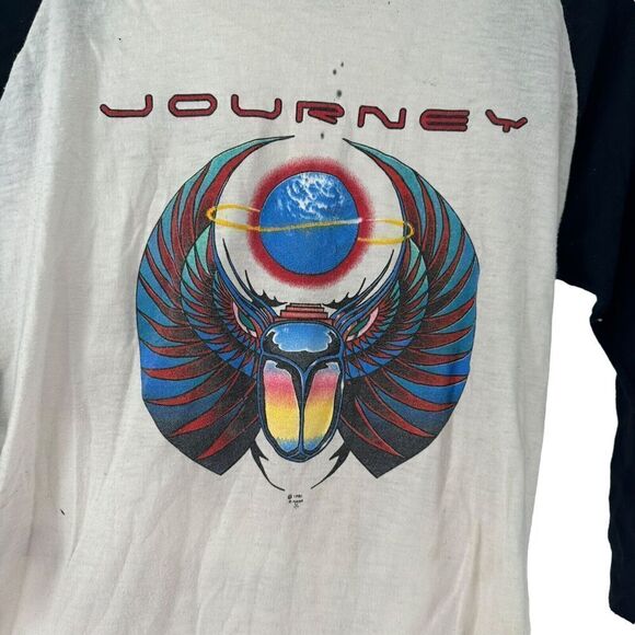 Vintage Journey T-Shirt 1981 Ragland Size M Buffalo NY Philadelphia Escape Tour - Picture 2 of 9
